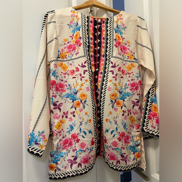 Ellena 2pc Chic Floral Wide Leg Jumpsuit - Picture 10 of 11